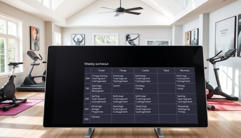 creating an effective workout schedule